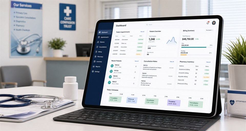 Healthcare Management System preview
